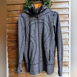 Lululemon Like New Grey Zip Hoodie